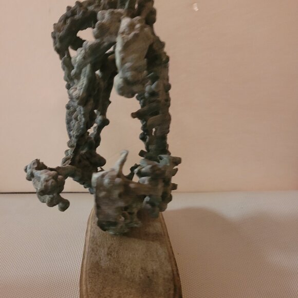 UNIQUE ORGANIC PIECE OF ART! Cast Bronze Ant Hill Sculpture - VINTAGE- BRUTALIST - Picture 7 of 16